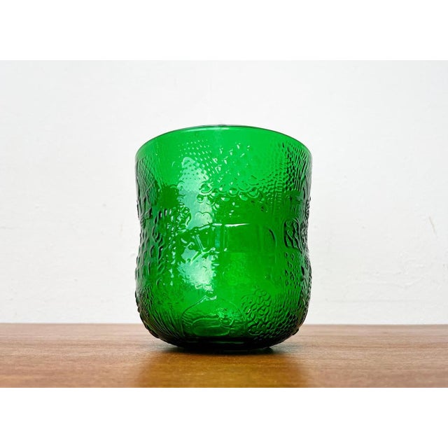 Mid-Century Fauna Decor Glass Vase by Oiva Toikka for Arabia, Finland, 1960s For Sale - Image 14 of 14