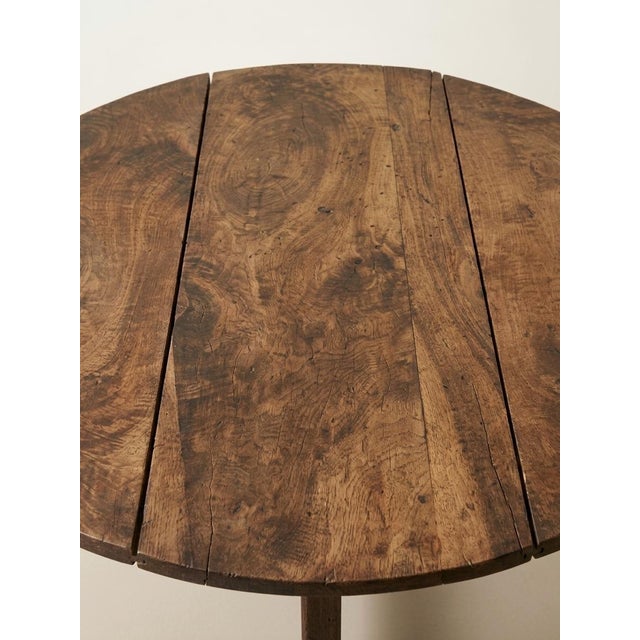 Late 19th Century Late 19th Century French Vendange Wine Tasting Tilt-Top Table For Sale - Image 5 of 6