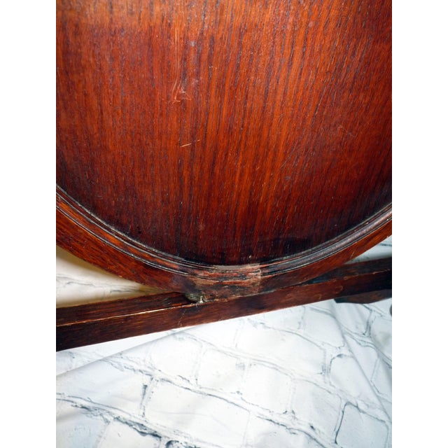 Early 20th Century Early 20th Century English Georgian Revival Wooden Fireplace Screen For Sale - Image 5 of 6