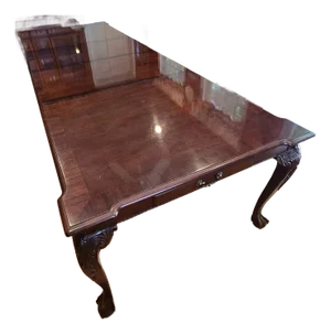 Late 20th Century Stoneleigh Mahogany Dining Table With Leaves