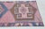 Textile 1970s Vintage Turkish Oushak Handmade Wool Cotton Pink Runner Rug For Sale - Image 7 of 12
