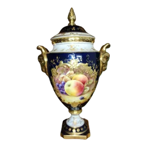 1960s Coalport Cabinet Vase by Artist Richard Budd