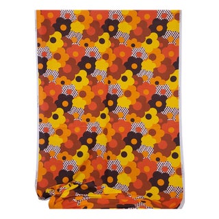 Mid-Century Modern German Fabric Bale for Curtains, 1970s For Sale