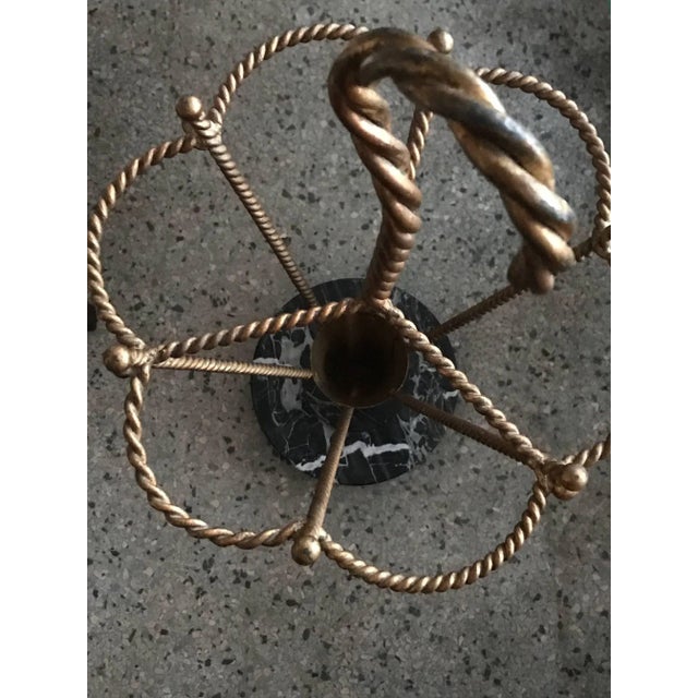 Metal Italian Umbrella Stand For Sale - Image 7 of 9