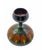 Mid-Century Modern Hand-Painted Ceramic Hourglass Vase, Italy, 1950s For Sale - Image 3 of 7