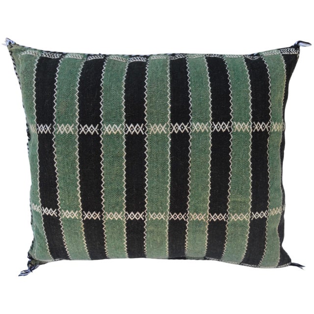 Moroccan Berber Pillow W/ Motif For Sale - Image 9 of 11