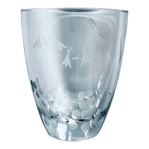 Art Deco Swedish ‘Kjellander’ Signed/Numbered, Lead Crystal Art Glass Petite Vase