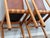 Vintage Walnut and Leather Chairs by Ilmari Tapiovaara for La Permanente, 1960s, Set of 4 For Sale - Image 15 of 18