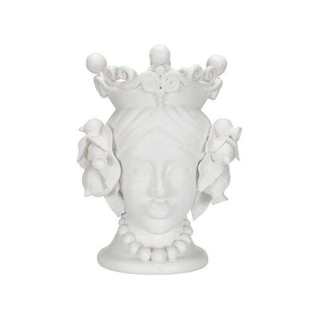 Sure to catch everyone‚Äôs eye, the Elisabetta Female Head is meant to take center stage. Beautifully crafted in white...