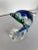 Glass 1970s Mouth-Blown Murano Style Dolphin Glass Paperweight For Sale - Image 7 of 10