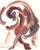 Original engraving from Salvador Dalí’s "The Divine Comedy" published by Editions d’Art Les Heures Claires, Paris, in...