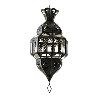 Handcrafted Moorish Glass Lantern Octagonal Shape For Sale