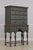 Traditional g.l. Sawyer Custom Made Crackle Paint 8 Drawer Highboy For Sale - Image 3 of 14