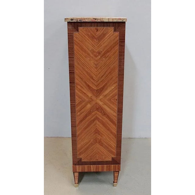 Brown 20th Century Louis XVI Secretary For Sale - Image 8 of 10