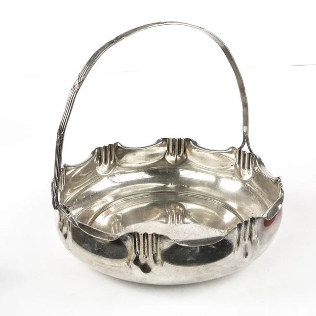 Art Nouveau Fruit Basket, 1890s For Sale - Image 13 of 13