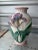 Traditional 1990s Fitz & Floyd 3d Iris Flower Vase For Sale - Image 3 of 13