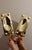 Made in Sweden. Two exquisite brass candle sconces from the Mid Century era, meticulously handcrafted with a stunning...