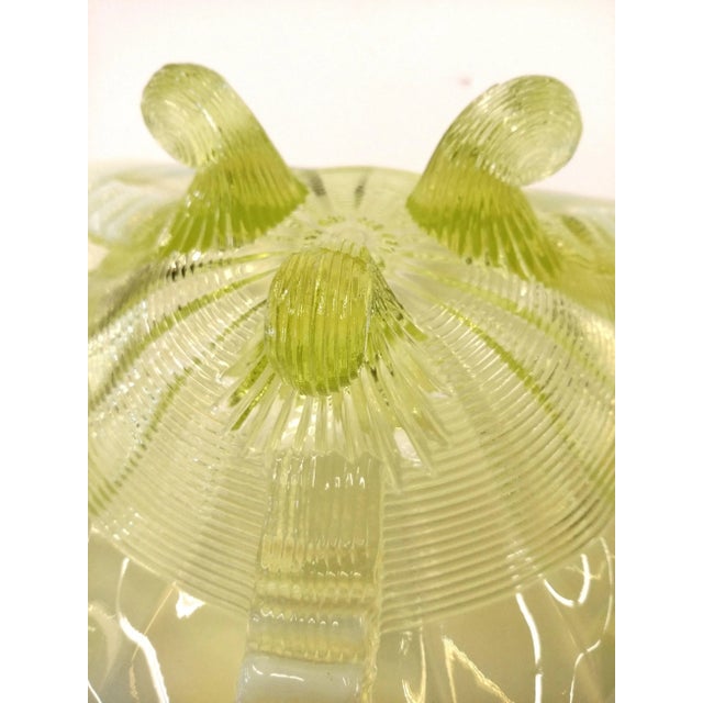 A very cool bowl with lots of detail. Notice the 3 feet which are shaped like shells. then all of the handwork details...