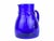 This striking Mid-20th Century Italian pitcher is a vibrant example of vintage cobalt blue glassware, combining playful...