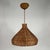 This rattan pendant or suspension light was designed and manufactured in sweden in the 1960s. It features a large tulip...