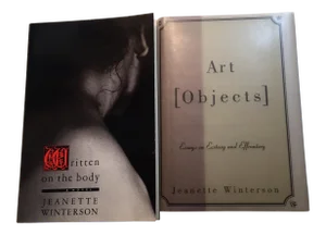 Art Objects & Written on the Body Winterson Books - Pair
