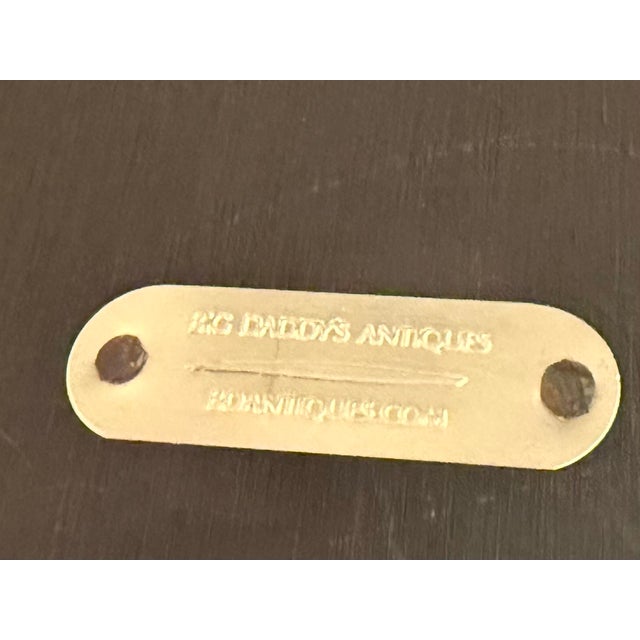 Bid Daddy's Antique Metal Dining Table For Sale In San Francisco - Image 6 of 12