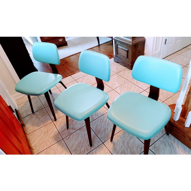 Thonet 1960s Thonet Mid Century Modern Bentwood Dining Chairs For Sale - Image 4 of 10