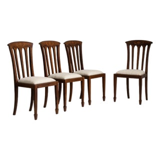 Set of Four Georgian Dining Chairs For Sale