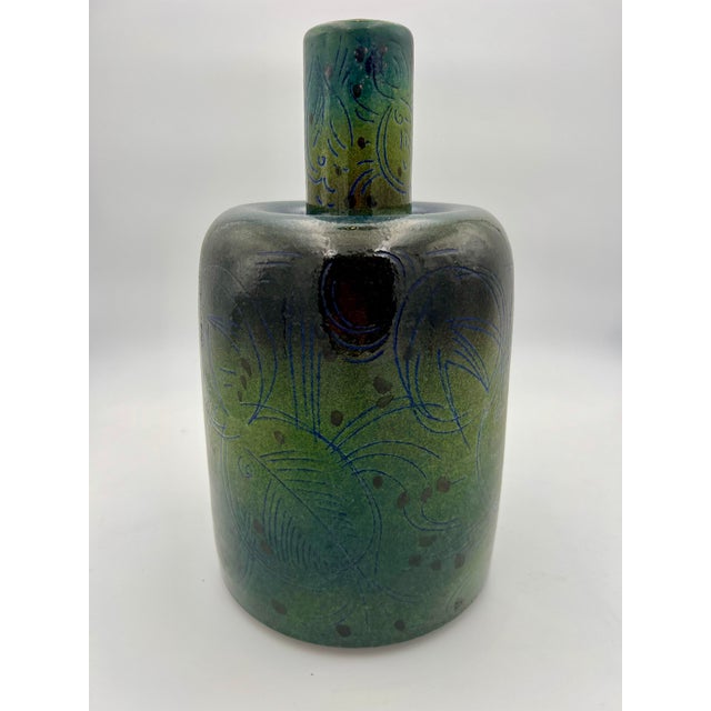 Ceramic Mid-Century Ceramic Vase, Italy, 1970s For Sale - Image 7 of 7