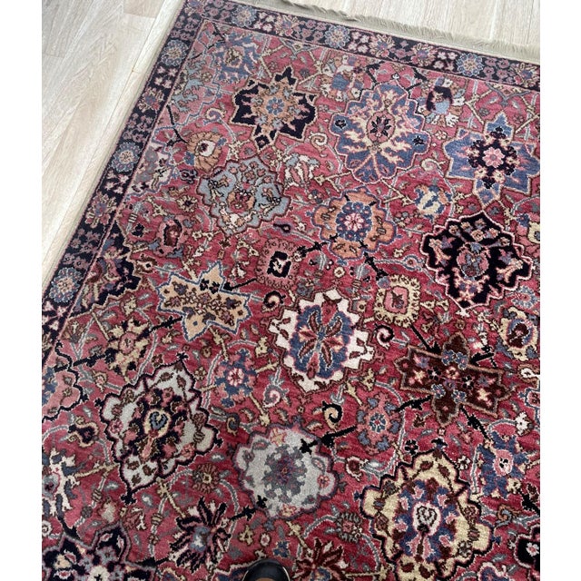 Vintage Mid-Century Karastan Rug 4' X 5.7' (121.9cm X 173.7cm) 1960s For Sale In New York - Image 6 of 8