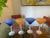 Glass Vintage Frosted Martini Glasses - Set of 4 For Sale - Image 7 of 9