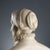 Bust of a Noble Lady, White Marble For Sale - Image 10 of 11