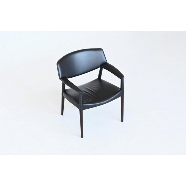 1950s Armchair in Rosewood by Ejner Larsen for Willy Beck, 1950s For Sale - Image 5 of 18