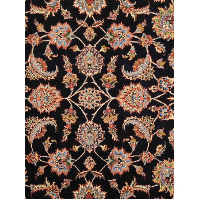 Persian Antique Persian Mashad Rug 8'1" X 11'4" For Sale - Image 3 of 4