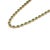 Contemporary Vintage 14k Yellow Gold Tennis Necklace With 9.88ct Emeralds and 5.24ct Diamonds For Sale - Image 3 of 16