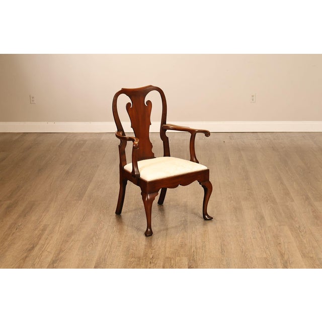 Kittinger Kittinger Colonial Williamsburg Pair of Mahogany Armchairs CW 151 For Sale - Image 4 of 18