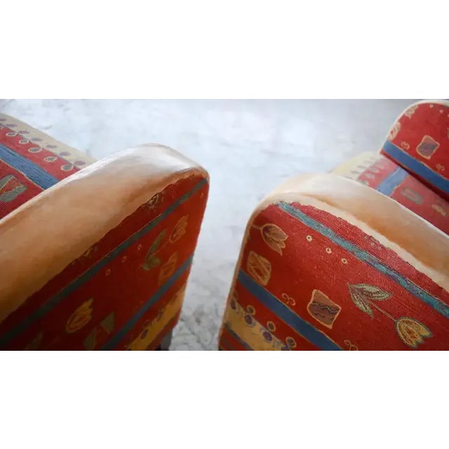 Pair of Mogens Lassen Style Danish 1940s Lounge Chairs For Sale In New York - Image 6 of 11