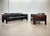Wood Bastiano Leather Sofa by Afra and Tobia Scarpa for Gavina, 1960s For Sale - Image 7 of 16