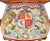 Brown Victorian Walnut Armchair with Royal Coat of Arms Upholstery, 1860 For Sale - Image 8 of 14