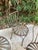 Francois Carre Distressed Petite Garden Chairs - Set of 4 For Sale - Image 12 of 12