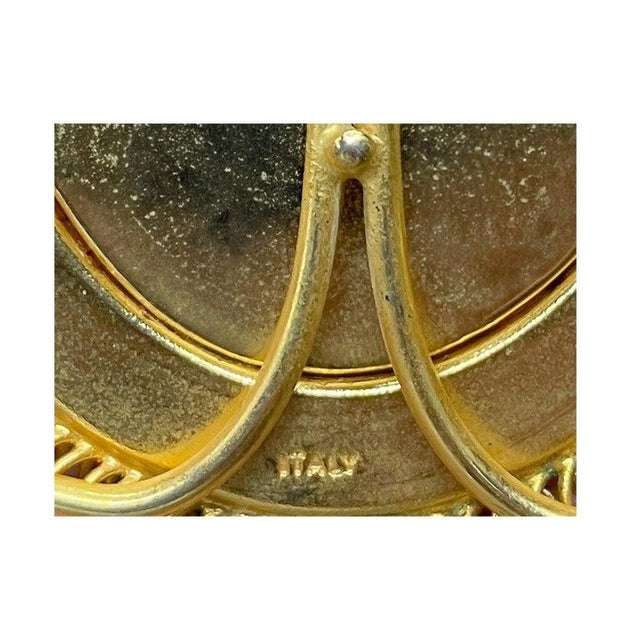 Antique Italian Micro Mosaic Miniature Portrait Painting Porcelain Guido Reni, 1895 For Sale - Image 17 of 18