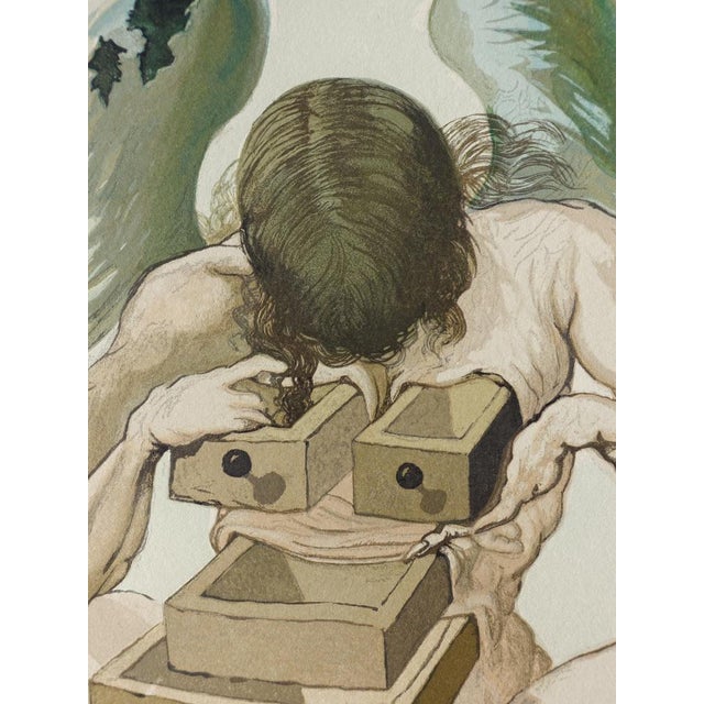 Salvador Dali, L'ange déchu, Etching For Sale - Image 3 of 7