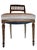 Pair of Antique Gustavian Style Open Back Chairs With Diamond Pattern Upholstery For Sale In Portland, OR - Image 6 of 10