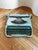 Metallic Green Brillant Junior Typewriter with Zippered Case by Groma for Neckermann, Germany, 1950s For Sale - Image 6 of 13