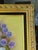 VTG Floral Still Life Canvas Painting Ornate Gilt Frame 16x12 Bouquet Signed For Sale - Image 6 of 15