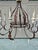 Vintage French Rustic La Maison 8 Light Chandelier For Sale - Image 10 of 11