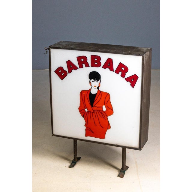 Vintage Advertising Lightbox, 1970s For Sale - Image 3 of 6