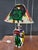 Peter Keil 1970s Original Peter Keil Colorful Lamp and Shade Painting For Sale - Image 4 of 8