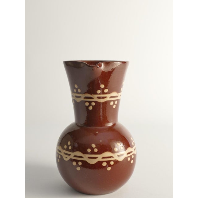 Brown Ceramic Vase by Andersson & Johansson, Höganäs, Sweden, 1920s For Sale - Image 11 of 13