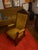 Victorian Antique Eastlake Victorian Platform Rocking Chair | Walnut | Original Gold Velvet | For Sale - Image 3 of 6